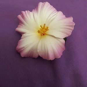 Hibiscus Flower hair clip