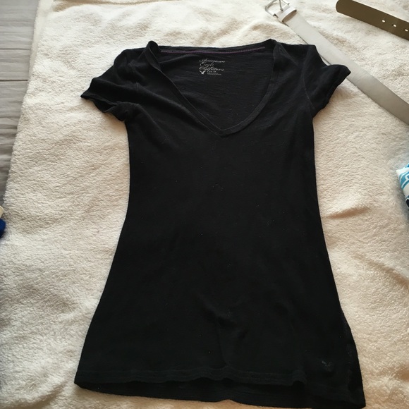Black v neck