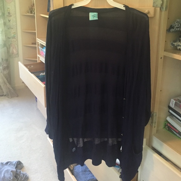 Striped cardigan with buttons - Picture 1 of 4