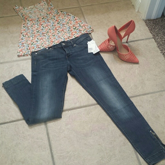 H & M crop jeans skinny