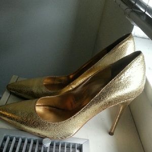 BCBG Generation Gold Stilettos