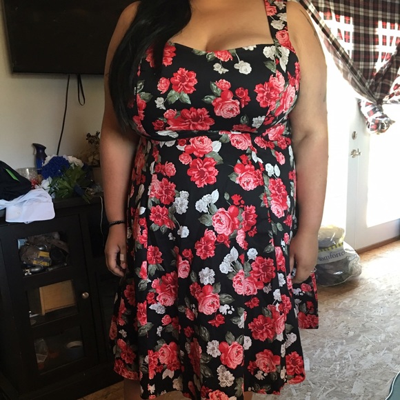 Torrid floral dress