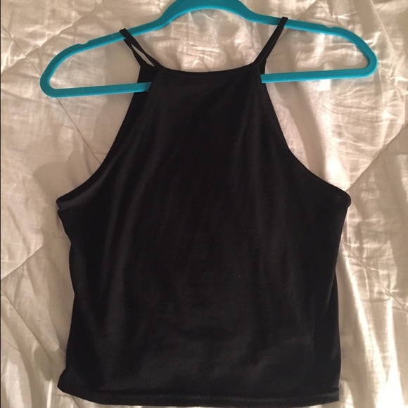 Spaghetti Strap High Neck Tank top - Picture 2 of 2