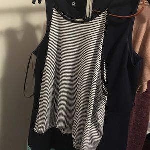 Striped tank top