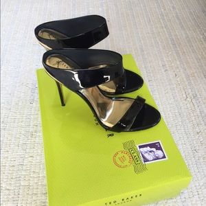 Ted Baker Black Patent Heels