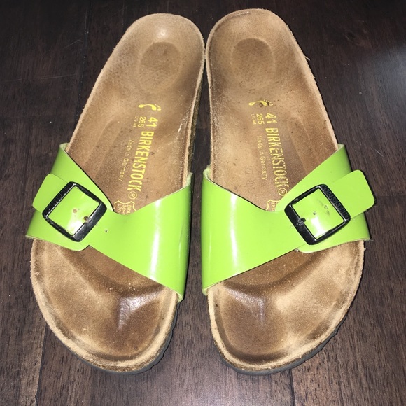Green Birkenstocks