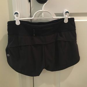 lululemon speed shorts