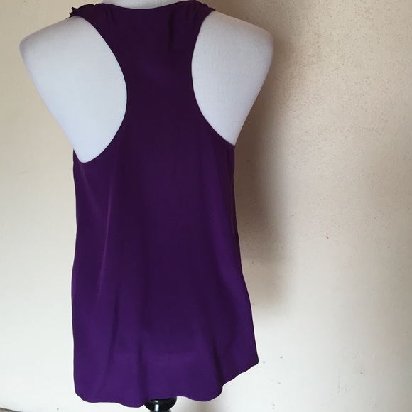 Ali Ro Silk Ruffle top - Picture 3 of 3