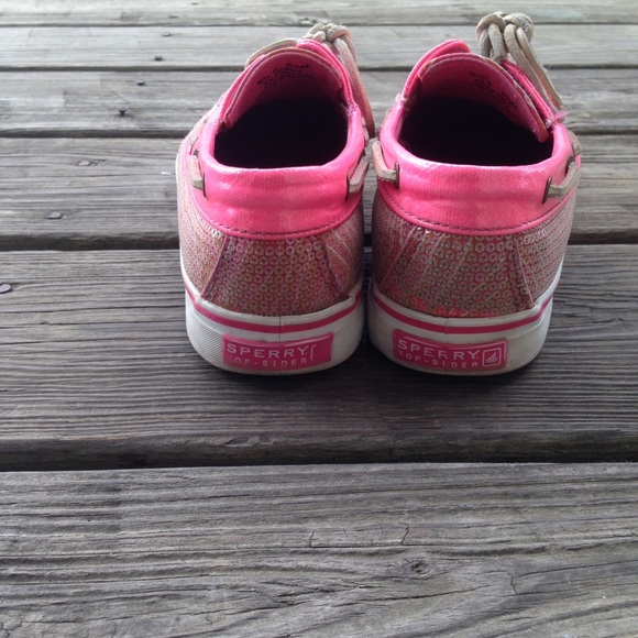 Pink& orange Sperrys - Picture 3 of 3