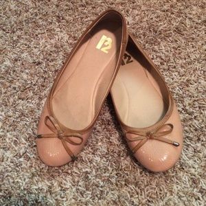 Leather ballet flats. Excellent condition!