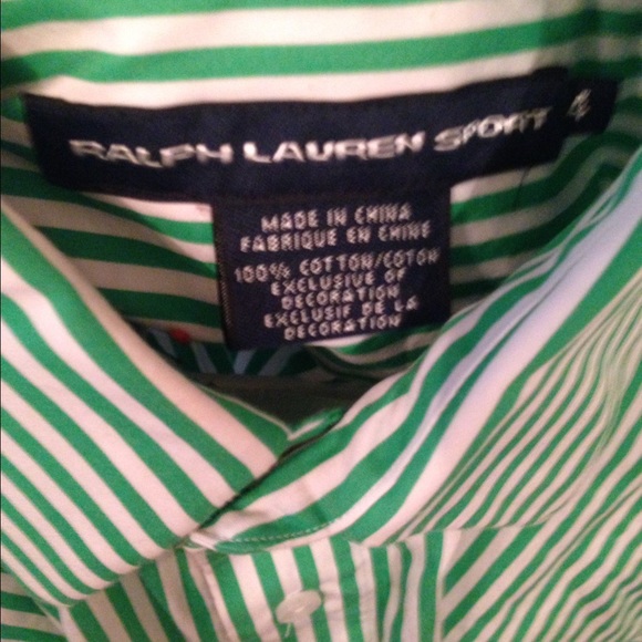 Ralph Lauren Polo Button Down, half sleeve. - Picture 2 of 2