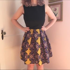 Elegant geometric dress