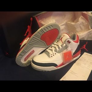 New Air Jordan Retro 3's from 2013 size 10.5