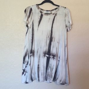 TIE DYE TSHIRT DRESS