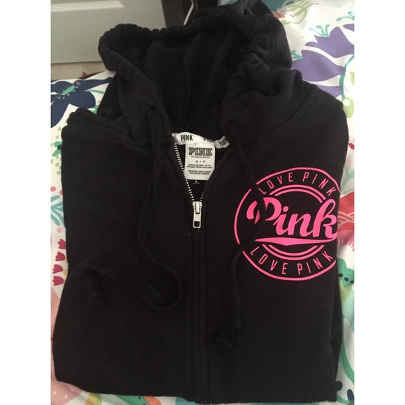Pink hoodie