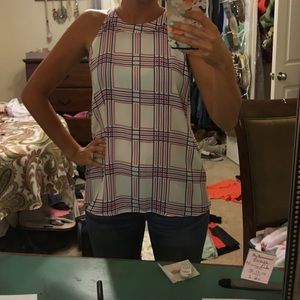 NWT Sleeveless print top