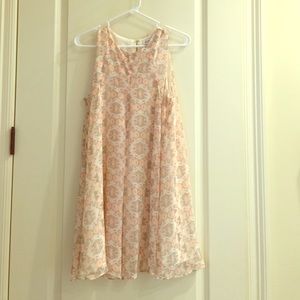 BCBGeneration dress size S pink grey and white