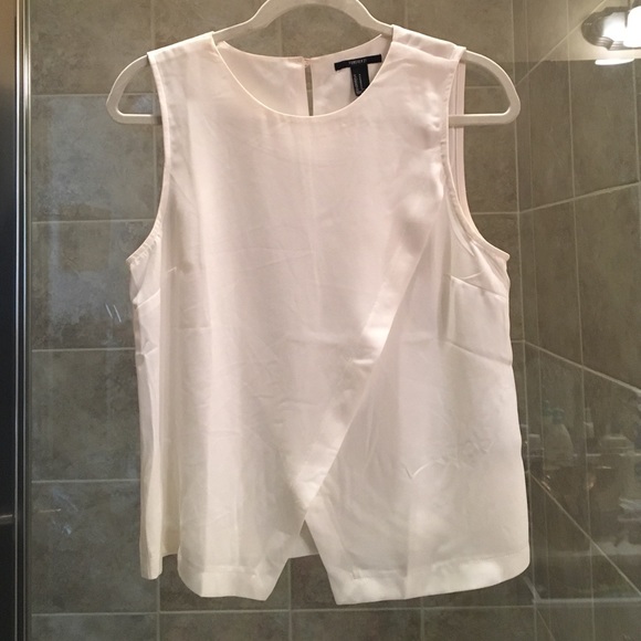Forever 21 White Tank Top