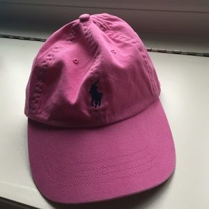 Pink Polo Hat - never worn