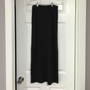 Black Maxi Skirt