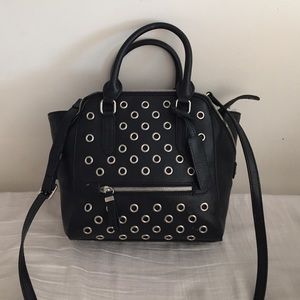 Black Studded Purse
