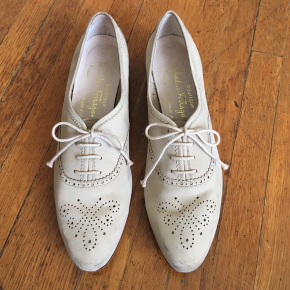Womens Farragamo Oxfords