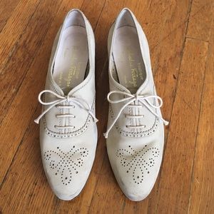 Womens Farragamo Oxfords
