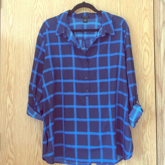 Ann Taylor Plaid Shirt