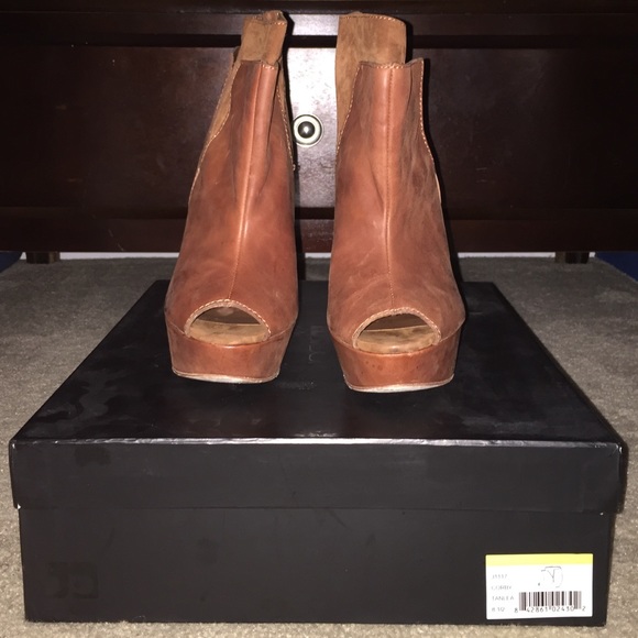 Joe's Jeans Corby Bootie with Peep toe