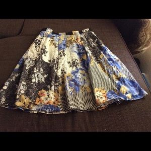 Modern print skirt