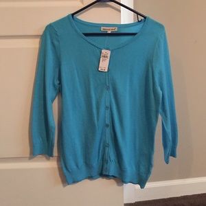 ! SALE ! Light blue August silk sweater