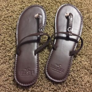 Hollister never been worn flip flops!