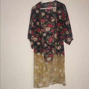Floral kimono