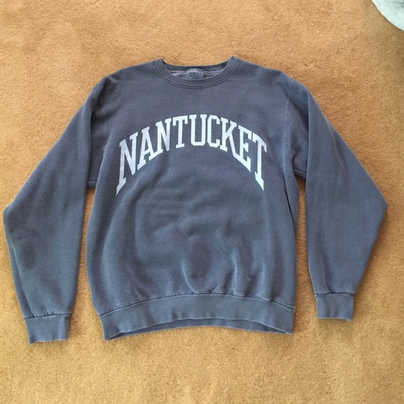 Comfort Colors Tops Bluegray Nantucket Sweatshirt Poshmark