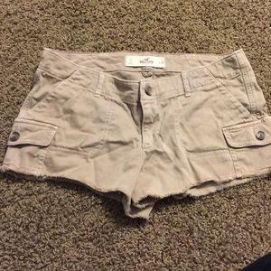 Hollister cargo shorts