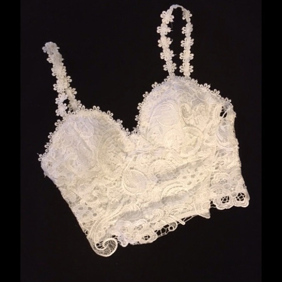 LAST‼️Sexy Two Piece Lace Pencil Skirt & Crop Top - Picture 2 of 4