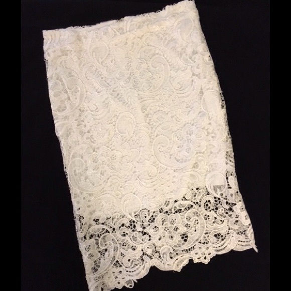 LAST‼️Sexy Two Piece Lace Pencil Skirt & Crop Top - Picture 4 of 4