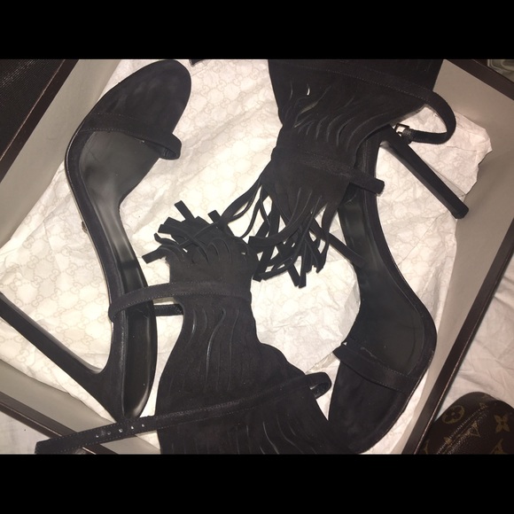 Gucci "Becky" fringe Sandals