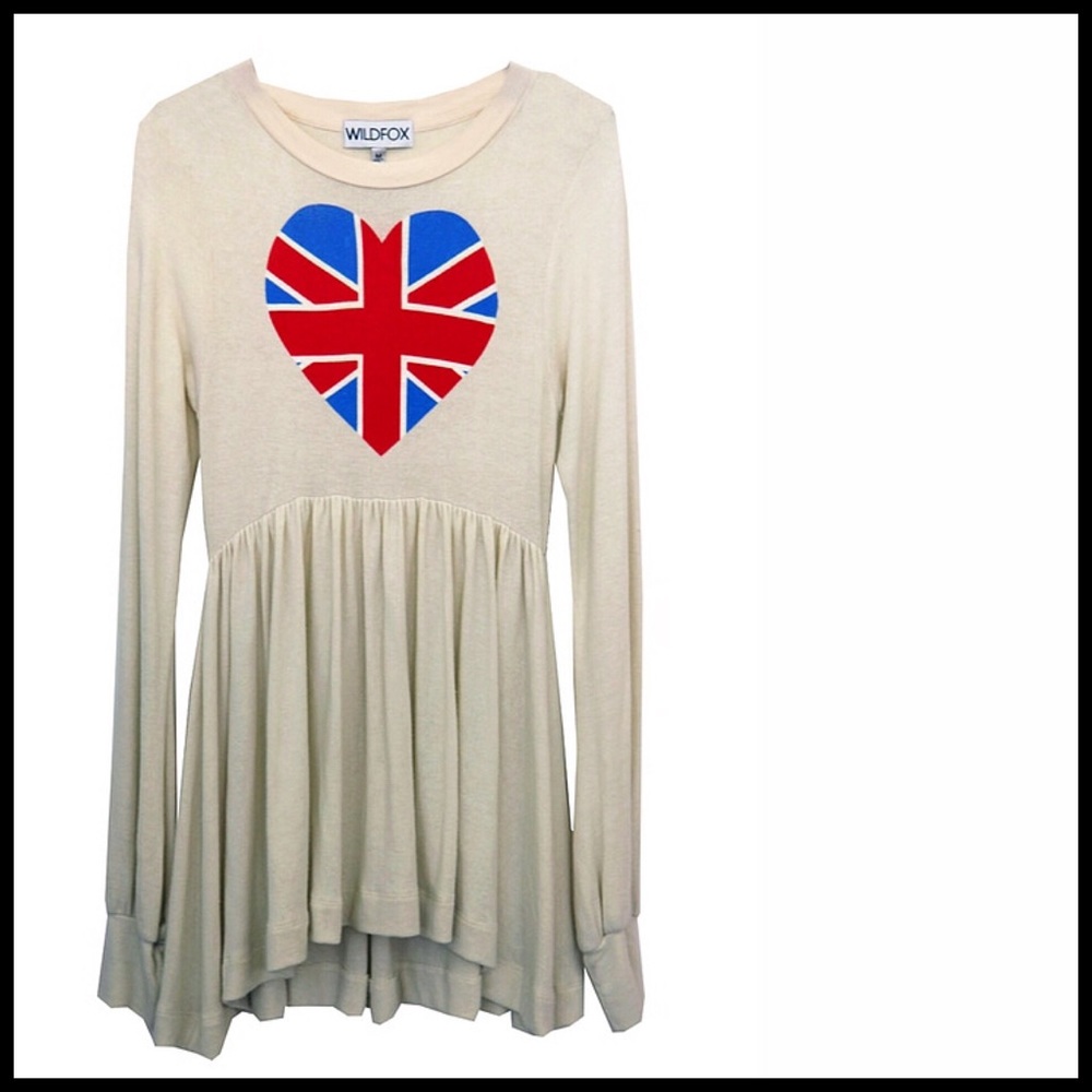 ❌SOLD❌❗️1-HOUR SALE❗️WILDFOX Mini Dress British - Picture 5 of 7