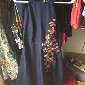 MODCLOTH Navy Dress sz 6