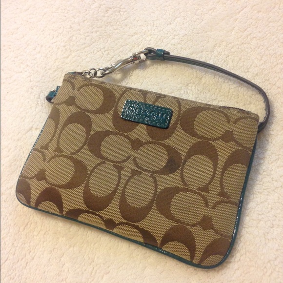 AUTHENTIC Coach wristlet.