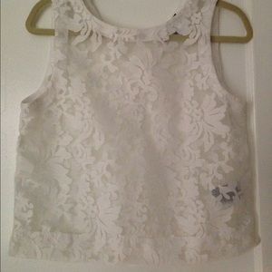 BR floral crop top