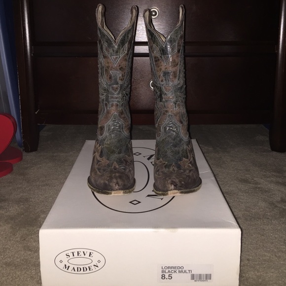 Steve Madden Lorredo Cowboy Boot