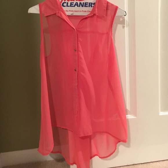 Orange blouse