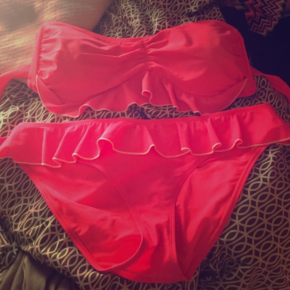 Aerie ruffle bikini