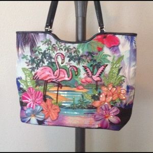 Isabella Fiore Flamingo bag