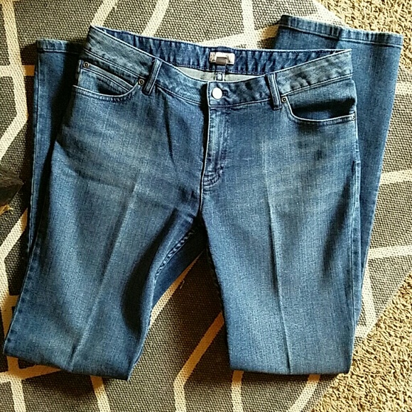 J. Jill Sz 8 Boot cut Stretch Jeans - Picture 3 of 4