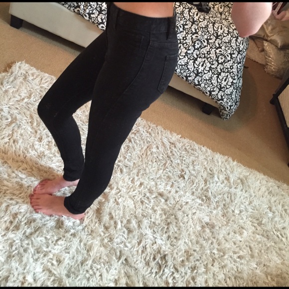 Faded Dark Skinny Jeans