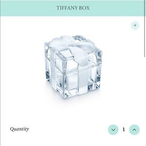 Tiffany Box in Crystal