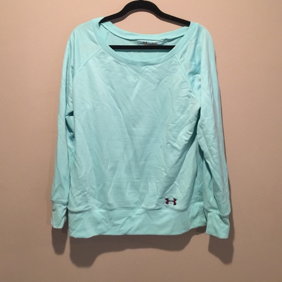 Under Armour semi-fitted baby blue long sleeve